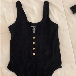 Black bodysuit